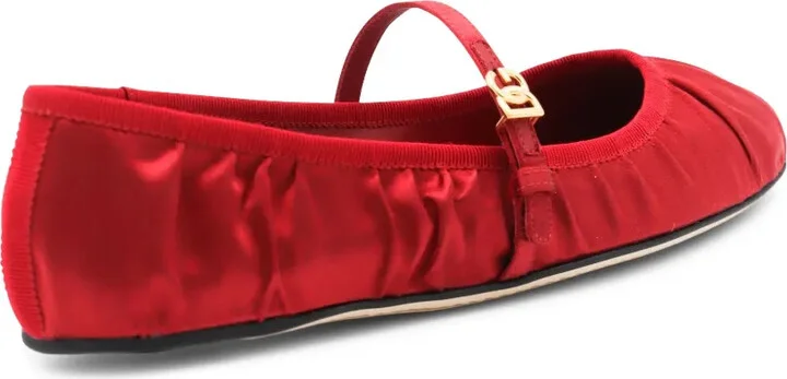 Logo-Buckle Ballerina Shoes - Image 3