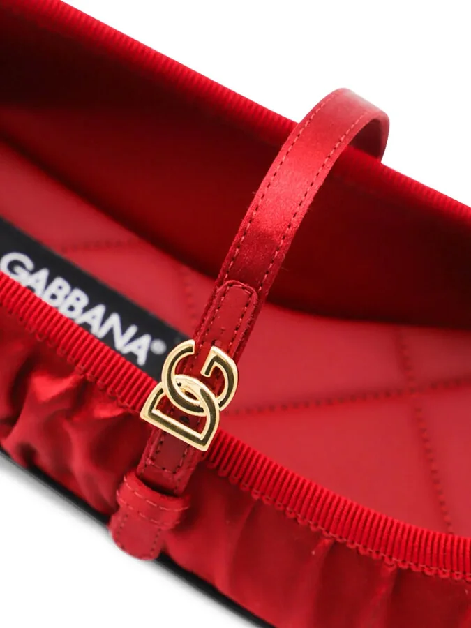 Logo-Buckle Ballerina Shoes - Image 4