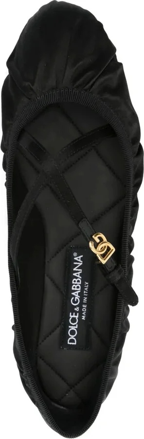 Logo-Buckle Ballet Flats - Image 4