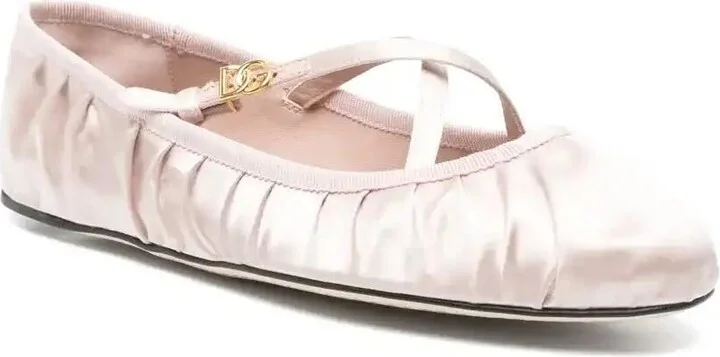 Logo-Buckle Ballet Flats - Image 2