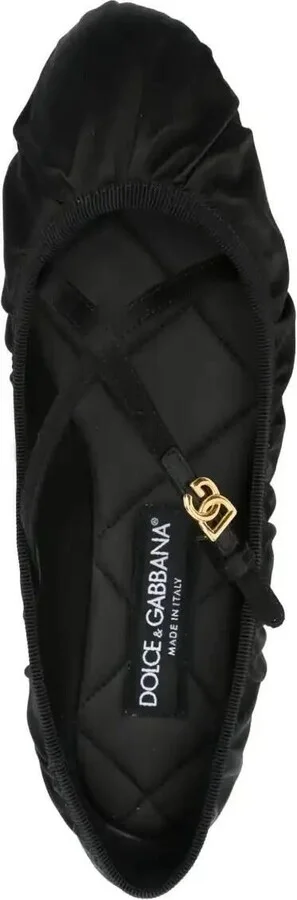 Logo-Buckle Ballet Flats - Image 4