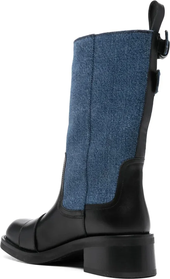 Logo-Buckle Detail Boots - Image 3