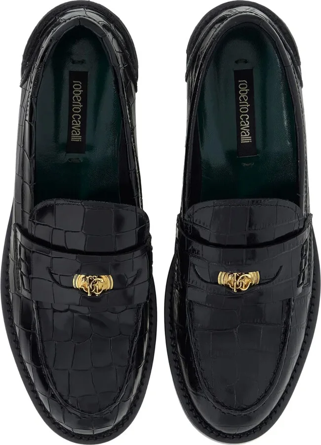 Logo Buckle Loafers - Image 4