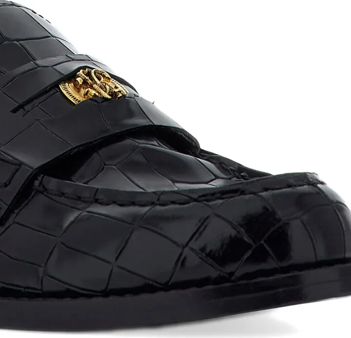 Logo Buckle Loafers - Image 5