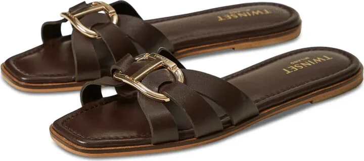 Logo-Buckle Slides - Image 2