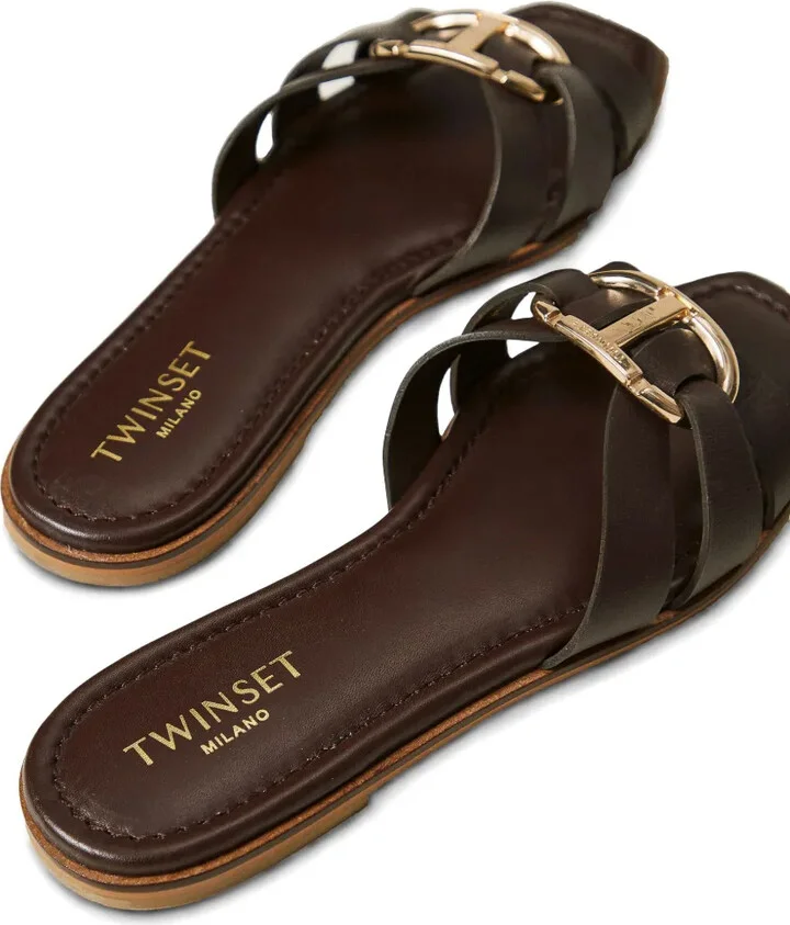 Logo-Buckle Slides - Image 4