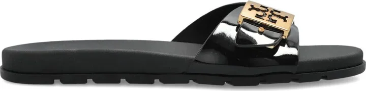 Logo-Buckle Slides