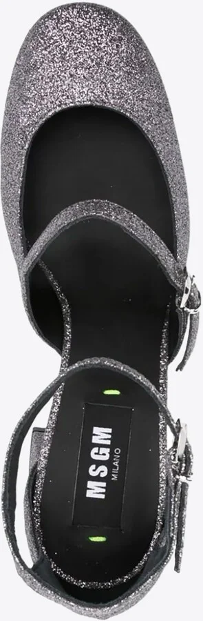 Logo Charm 90 Glittered Pumps - Image 3