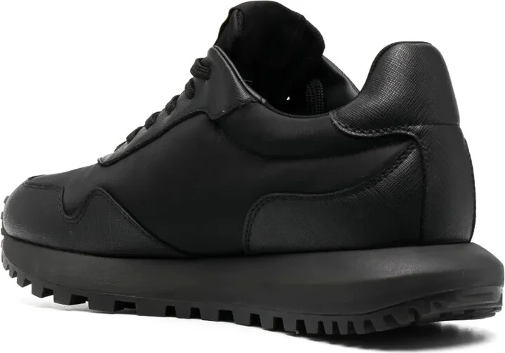 Logo-Charm Lace-Up Sneakers - Image 3