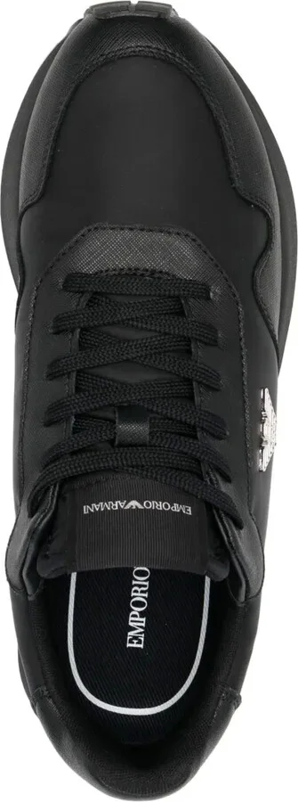 Logo-Charm Lace-Up Sneakers - Image 4