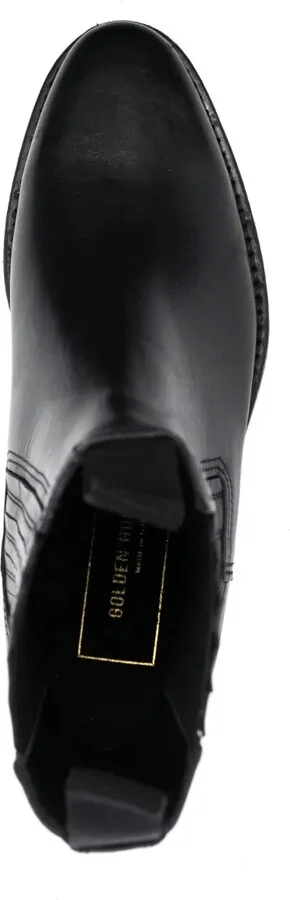 Logo-Charm Leather Boots - Image 4