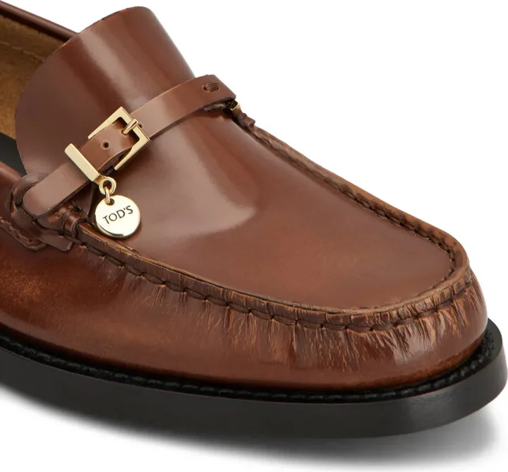 Logo-Charm Loafers - Image 5