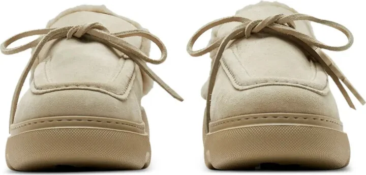 Logo-Charm Suede Mules - Image 3
