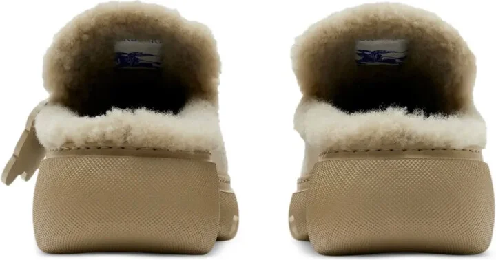 Logo-Charm Suede Mules - Image 4