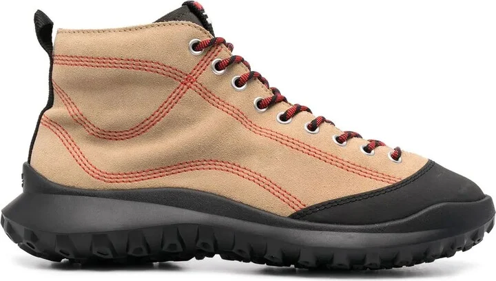 Logo Colour-Block Boots