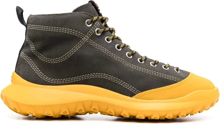 Logo Colour-Block Boots