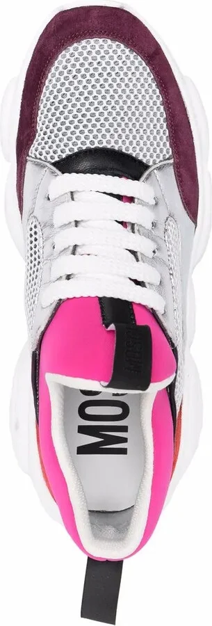 Logo Colour-Block Sneakers - Image 4