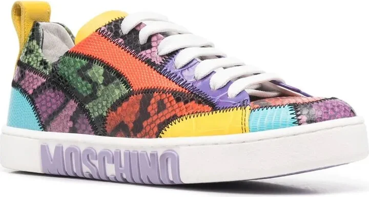 Logo Colour-Block Sneakers - Image 2