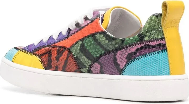 Logo Colour-Block Sneakers - Image 3