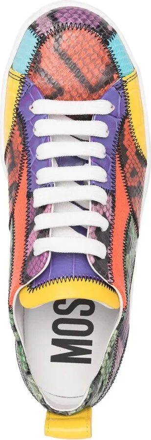 Logo Colour-Block Sneakers - Image 4