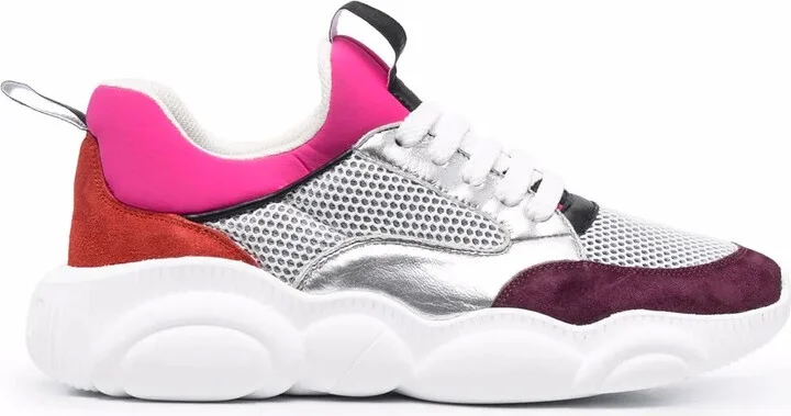 Logo Colour-Block Sneakers