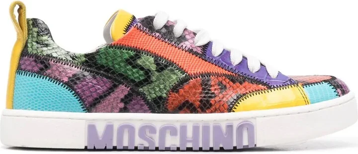Logo Colour-Block Sneakers