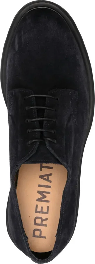 Logo-Debossed 30mm Suede Derby Shoes - Image 4
