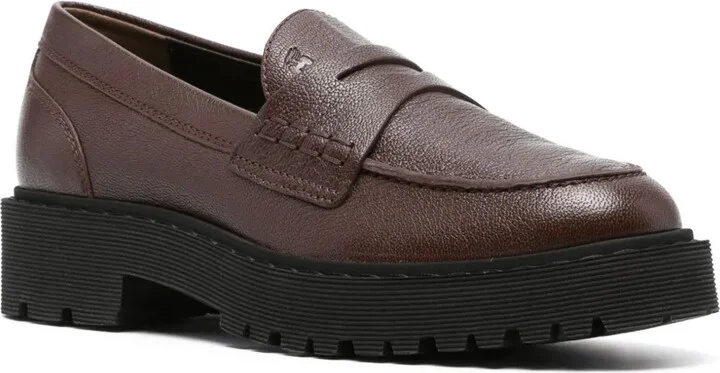 Logo-Debossed 35mm Leather Loafers - Image 2