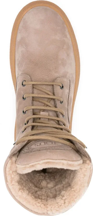 Logo-Debossed Combat Boots - Image 4