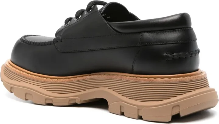 logo-debossed Derby shoes - Image 3