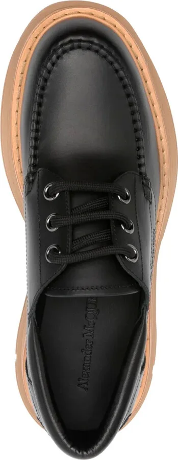 logo-debossed Derby shoes - Image 4