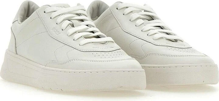 Logo Debossed Lace-up Sneakers - Image 2