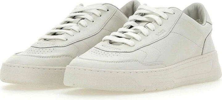 Logo Debossed Lace-up Sneakers - Image 3