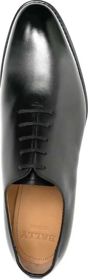 Logo-Debossed Leather Derby Shoes - Image 4