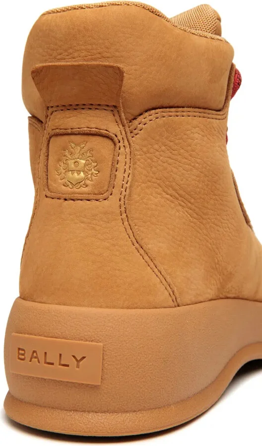 Logo-Debossed Leather Hiking Boots - Image 4