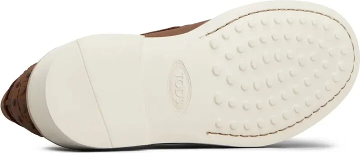 Logo-Debossed Leather Loafers - Image 4