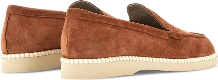 Logo-Debossed Leather Loafers - Image 3