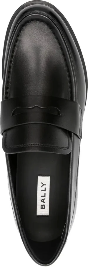 Logo-Debossed Leather Loafers - Image 4