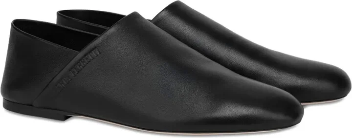 Logo-Debossed Leather Loafers - Image 2