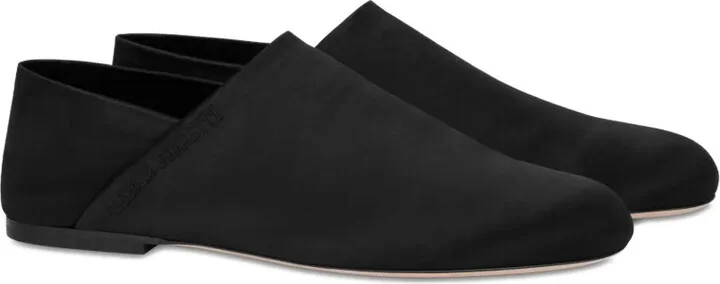 Logo-Debossed Leather Loafers - Image 2