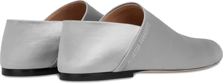 Logo-Debossed Leather Loafers - Image 3