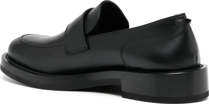 Logo-Debossed Leather Loafers - Image 3