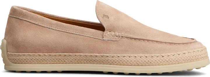 Logo-Debossed Leather Loafers