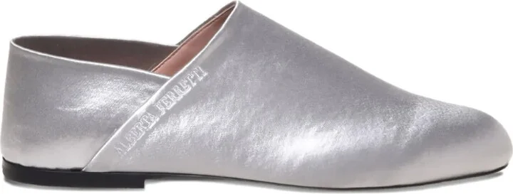 Logo-Debossed Leather Loafers