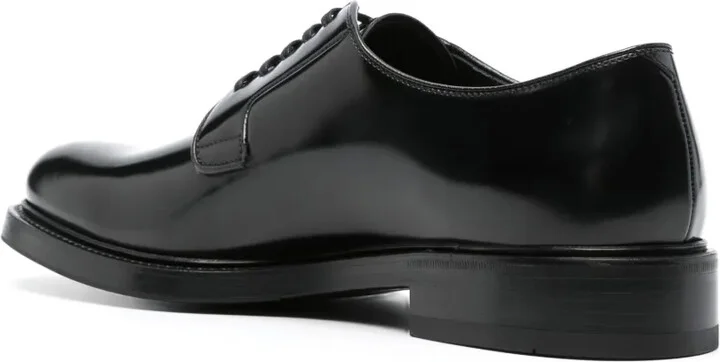 Logo-Debossed Leather Oxford Shoes - Image 3