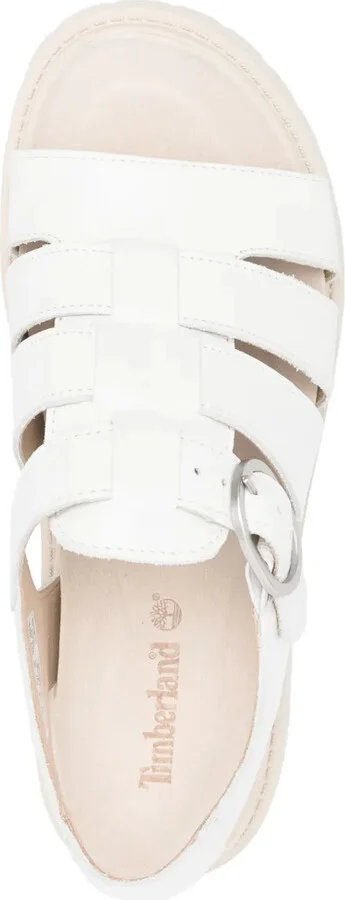 Logo-Debossed Leather Sandals - Image 4