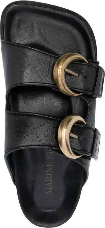 Logo-Debossed Leather Sandals - Image 4