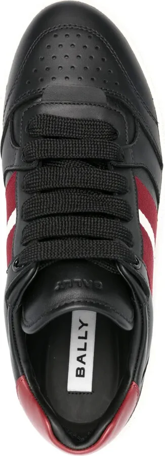 Logo-Debossed Leather Sneakers - Image 4