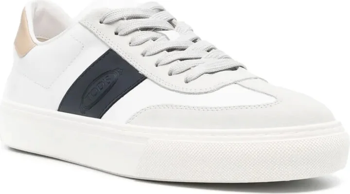Logo-Debossed Leather Sneakers - Image 2