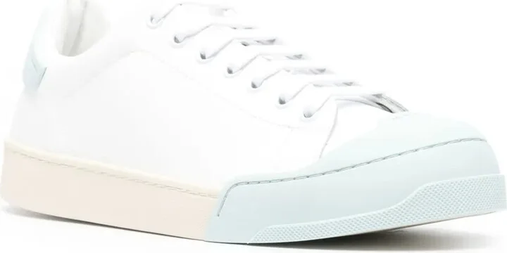 Logo-Debossed Leather Sneakers - Image 2